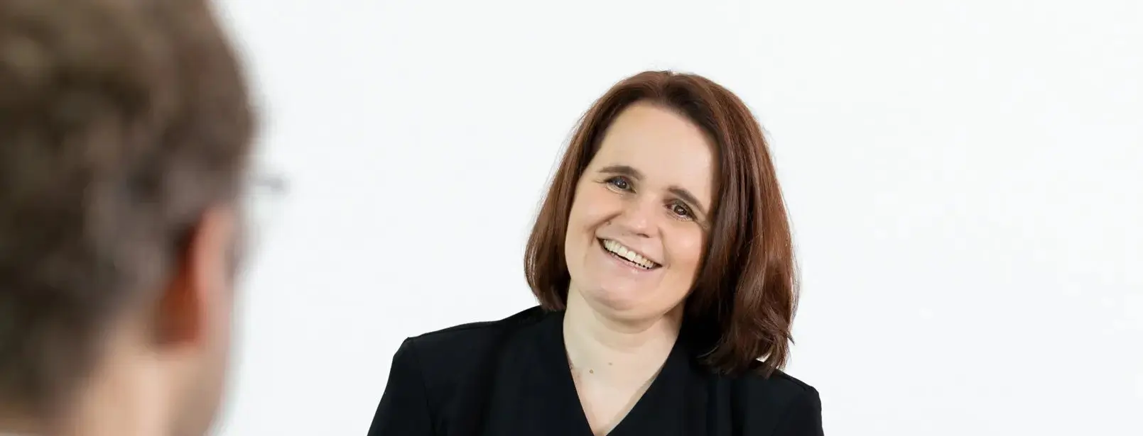 Astrid Weidner beim Coaching